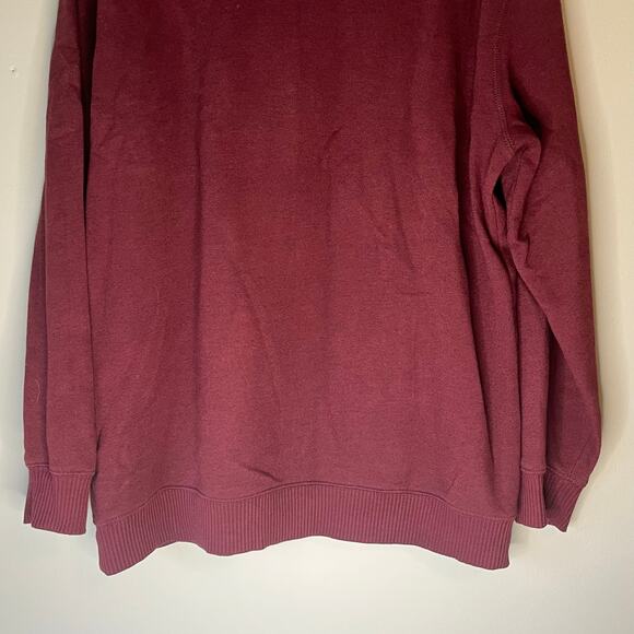 Arrow Men’s 1/4 Zip Maroon Sweater Size Large - Picture 12 of 12